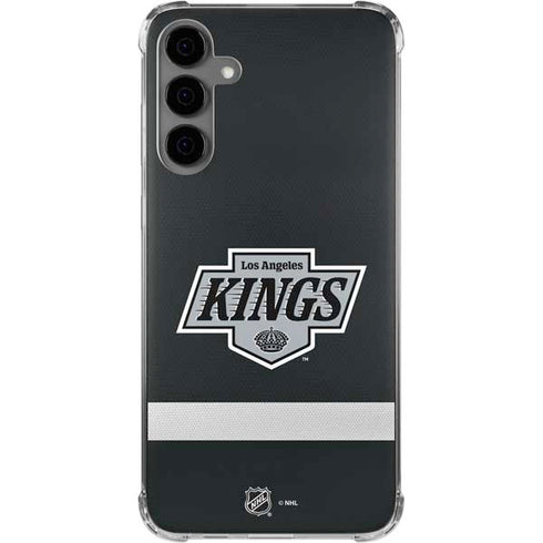 NHL Los Angeles Kings Jersey Galaxy S24 Plus Clear Case