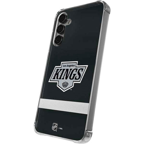 NHL Los Angeles Kings Jersey Galaxy S24 Plus Clear Case