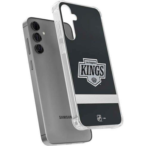 NHL Los Angeles Kings Jersey Galaxy S24 Plus Clear Case