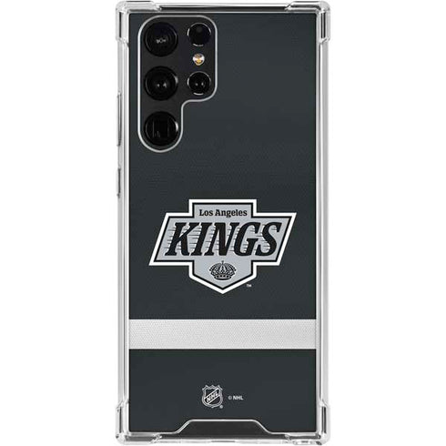 NHL Los Angeles Kings Jersey Galaxy S24 Ultra Clear Case