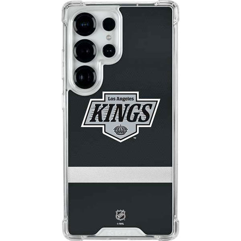NHL Los Angeles Kings Jersey Galaxy S25 Ultra Clear Case