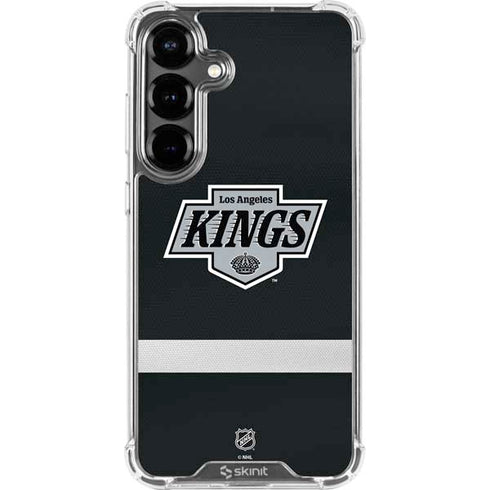 NHL Los Angeles Kings Jersey Galaxy S26 Plus Clear Case