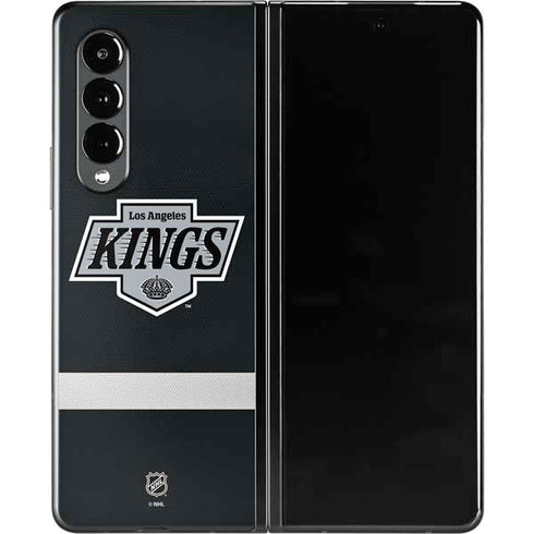 NHL Los Angeles Kings Jersey Galaxy Z Fold3 5G Skin
