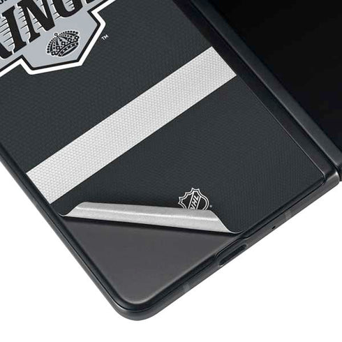NHL Los Angeles Kings Jersey Galaxy Z Fold3 5G Skin