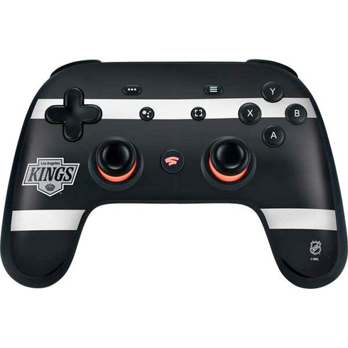 NHL Los Angeles Kings Jersey Google Stadia Controller Skin