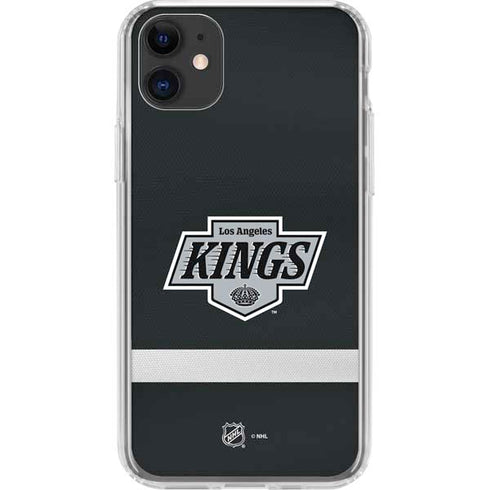 NHL Los Angeles Kings Jersey iPhone 11 Clear Case