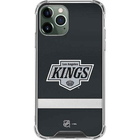 NHL Los Angeles Kings Jersey iPhone 11 Pro Max Clear Case
