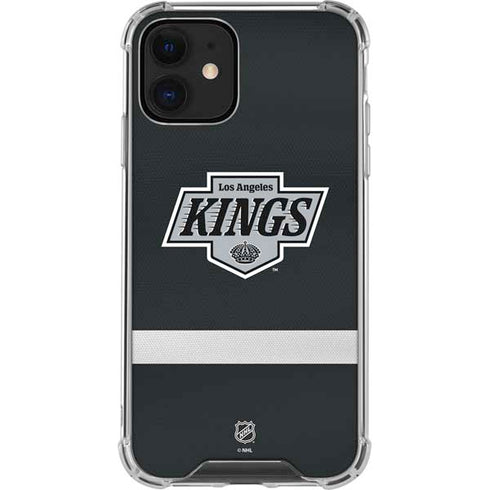 NHL Los Angeles Kings Jersey iPhone 12 Mini Clear Case