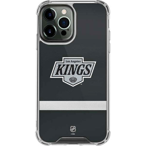 NHL Los Angeles Kings Jersey iPhone 13 Pro Max Clear Case