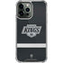 NHL Los Angeles Kings Jersey iPhone 13 Pro Max Clear Case