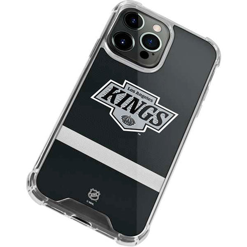 NHL Los Angeles Kings Jersey iPhone 13 Pro Max Clear Case