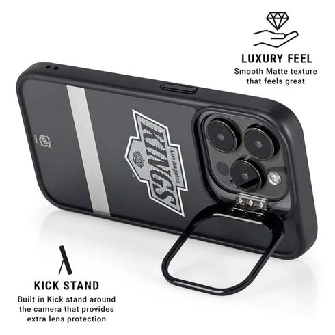 NHL Los Angeles Kings Jersey iPhone 14 Pro Kickstand Case