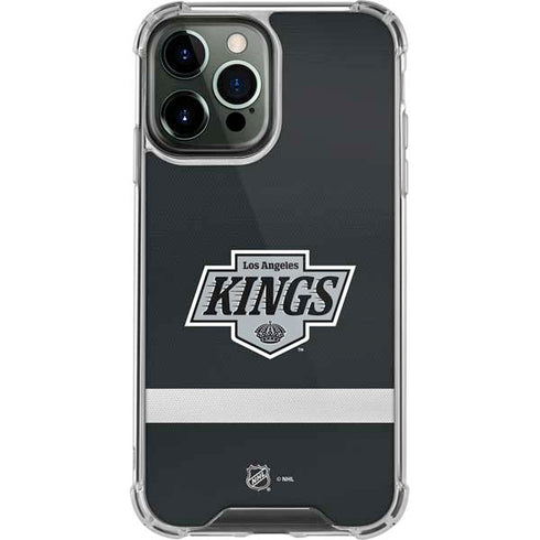 NHL Los Angeles Kings Jersey iPhone 14 Pro Max Clear Case
