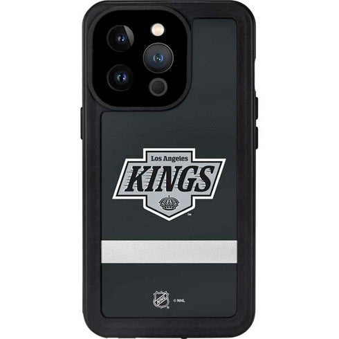 NHL Los Angeles Kings Jersey iPhone 14 Pro Waterproof Case