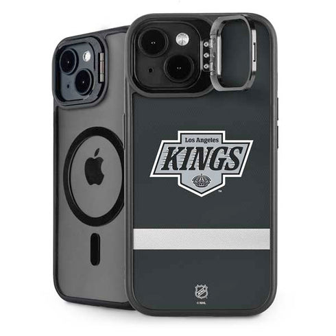 NHL Los Angeles Kings Jersey iPhone 15 Kickstand Case