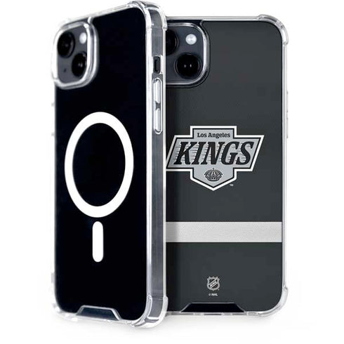 NHL Los Angeles Kings Jersey iPhone 15 MagSafe Case