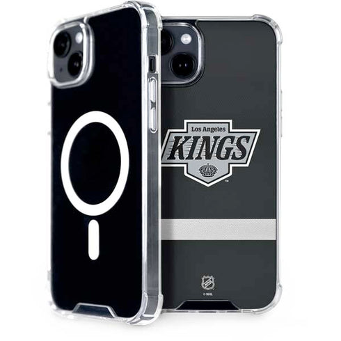 NHL Los Angeles Kings Jersey iPhone 15 Plus MagSafe Case