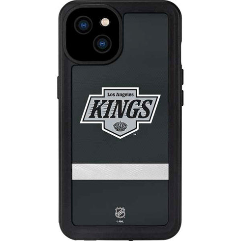 NHL Los Angeles Kings Jersey iPhone 15 Plus Waterproof Case