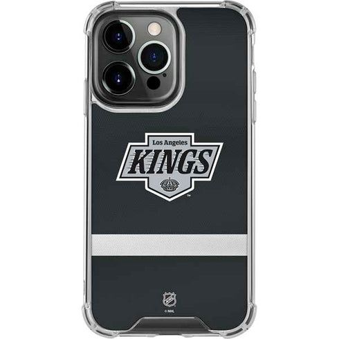 NHL Los Angeles Kings Jersey iPhone 15 Pro Max Clear Case