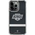 NHL Los Angeles Kings Jersey iPhone 15 Pro Max Clear Case