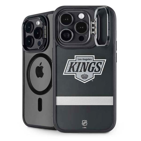 NHL Los Angeles Kings Jersey iPhone 15 Pro Max Kickstand Case