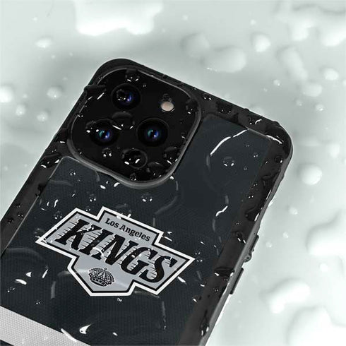 NHL Los Angeles Kings Jersey iPhone 15 Pro Waterproof Case