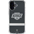 NHL Los Angeles Kings Jersey iPhone 16 Plus Clear Case
