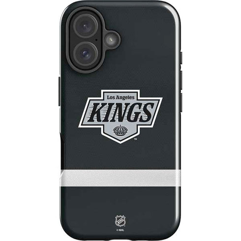 NHL Los Angeles Kings Jersey iPhone 16 Plus Impact Case