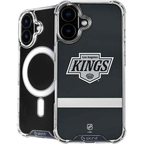 NHL Los Angeles Kings Jersey iPhone 16 Plus MagSafe Case