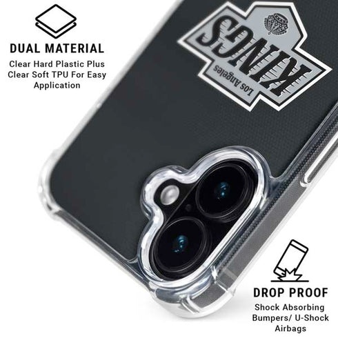 NHL Los Angeles Kings Jersey iPhone 16 Plus MagSafe Case