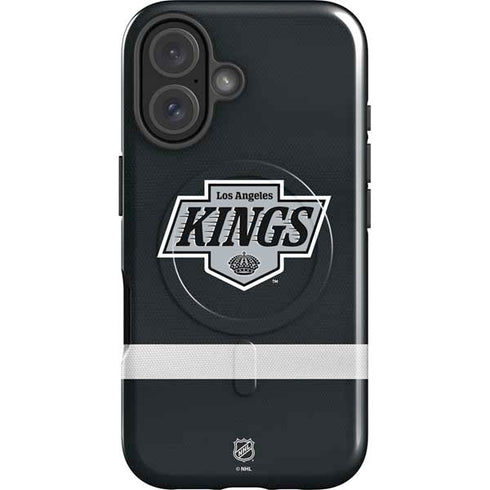 NHL Los Angeles Kings Jersey iPhone 16 Plus Magsafe Impact Case
