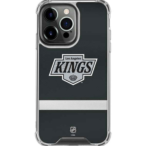 NHL Los Angeles Kings Jersey iPhone 16 Pro Max Clear Case
