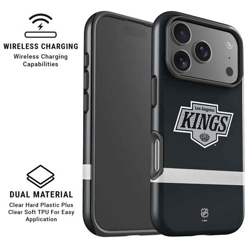 NHL Los Angeles Kings Jersey iPhone 17 Pro Magsafe Impact Case