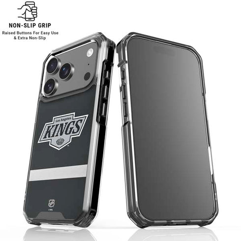NHL Los Angeles Kings Jersey iPhone 17 Pro Max Clear Case