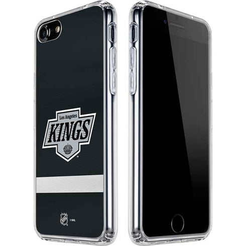 NHL Los Angeles Kings Jersey iPhone SE (2nd & 3rd Gen) Clear Case