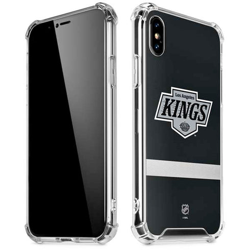 NHL Los Angeles Kings Jersey iPhone X/XS Clear Case