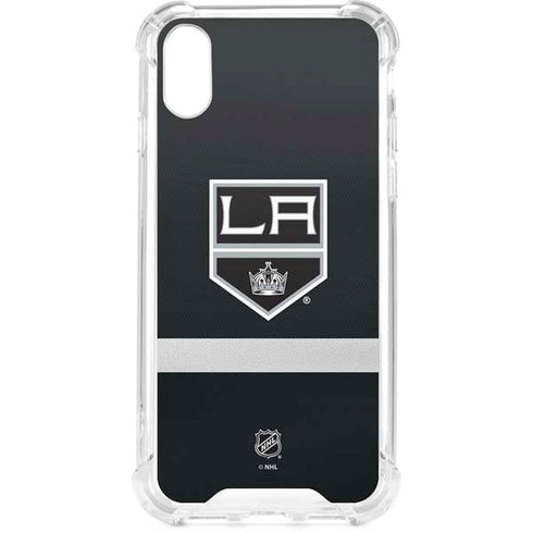 NHL Los Angeles Kings Jersey iPhone XS Clear Case