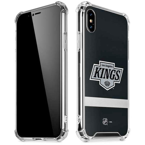 NHL Los Angeles Kings Jersey iPhone XS Max Clear Case