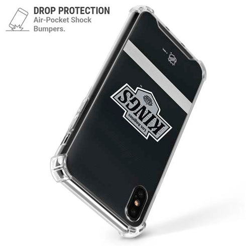 NHL Los Angeles Kings Jersey iPhone XS Max Clear Case