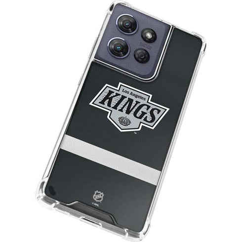 NHL Los Angeles Kings Jersey Moto G 5G (2025) Clear Case