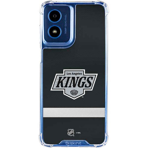NHL Los Angeles Kings Jersey Moto G Play 4G (2024) Clear Case