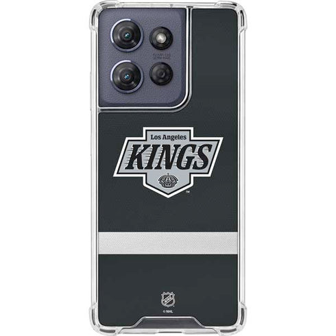 NHL Los Angeles Kings Jersey Moto G Stylus 5G (2025) Clear Case