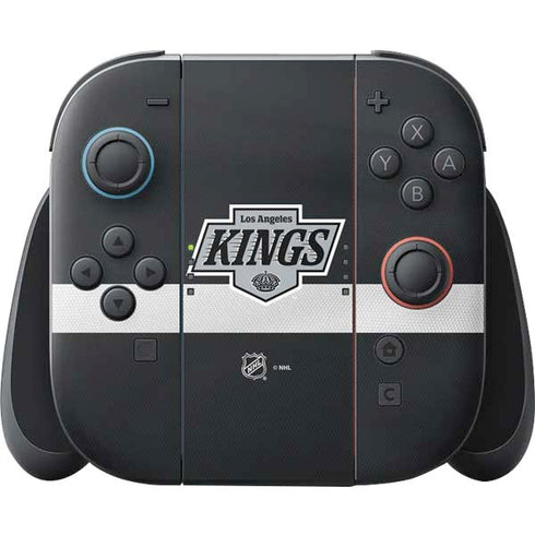 NHL Los Angeles Kings Jersey Nintendo Switch 2 (2025) Joy-Con Controller Skin