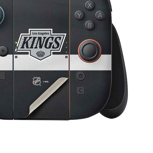 NHL Los Angeles Kings Jersey Nintendo Switch 2 (2025) Joy-Con Controller Skin
