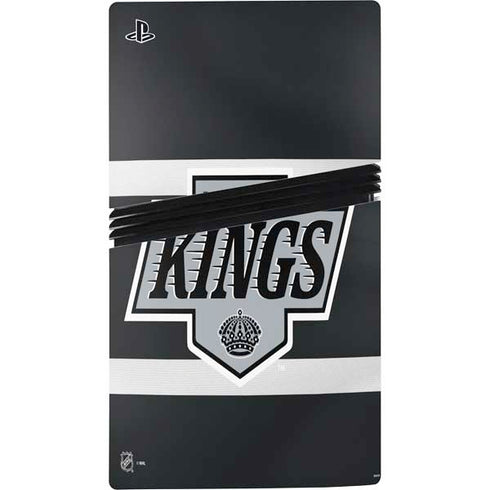 NHL Los Angeles Kings Jersey PS5 Pro Disk Console Skin