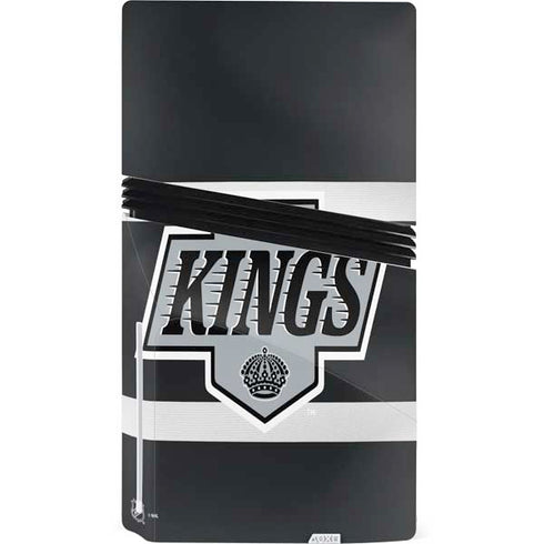 NHL Los Angeles Kings Jersey PS5 Pro Disk Console Skin