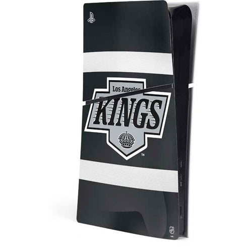 NHL Los Angeles Kings Jersey PS5 Slim Digital Edition Console Skin