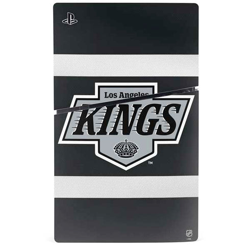 NHL Los Angeles Kings Jersey PS5 Slim Digital Edition Console Skin