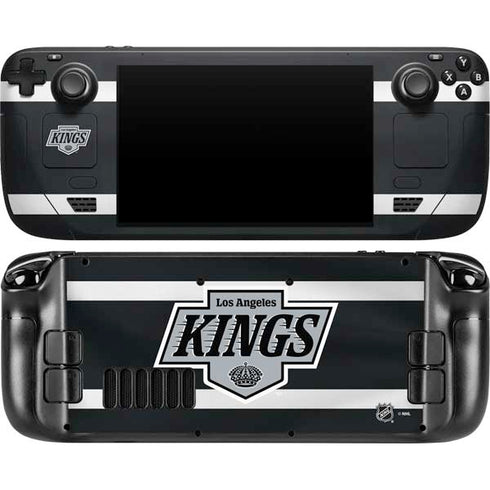 NHL Los Angeles Kings Jersey Steam Deck Handheld Gaming Computer OLED Skin