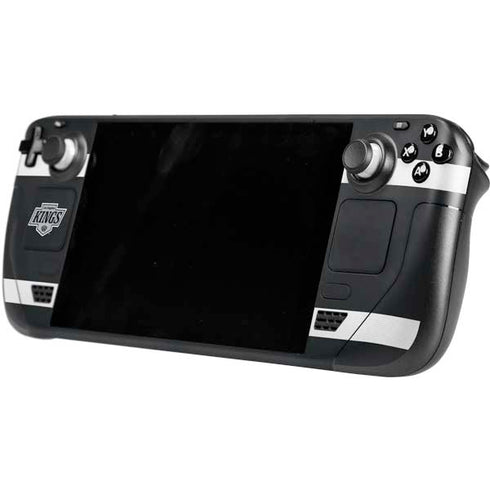 NHL Los Angeles Kings Jersey Steam Deck Handheld Gaming Computer OLED Skin